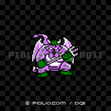 アークデーモンの画像：GB版ドラクエ2の敵・モンスター図鑑 ／ ドラクエ2攻略