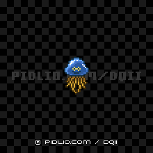 ホイミスライムの画像：SFC版ドラクエ2の敵・モンスター図鑑 ／ ドラクエ2攻略