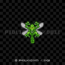 リザードフライの画像：SFC版ドラクエ2の敵・モンスター図鑑 ／ ドラクエ2攻略