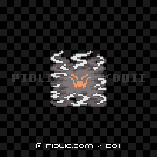 スモークの画像：SFC版ドラクエ2の敵・モンスター図鑑 ／ ドラクエ2攻略