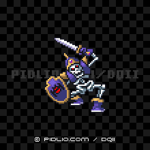 アンデッドマンの画像：SFC版ドラクエ2の敵・モンスター図鑑 ／ ドラクエ2攻略