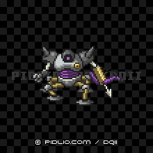 メタルハンターの画像：SFC版ドラクエ2の敵・モンスター図鑑 ／ ドラクエ2攻略