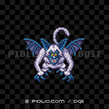 シルバーデビルの画像：SFC版ドラクエ2の敵・モンスター図鑑 ／ ドラクエ2攻略