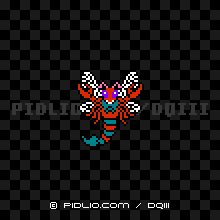 さそりばちの画像:FC版ドラクエ3の敵・モンスター図鑑 / ドラクエ3攻略