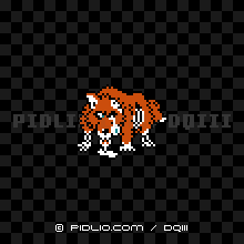 バリイドドッグの画像:FC版ドラクエ3の敵・モンスター図鑑 / ドラクエ3攻略