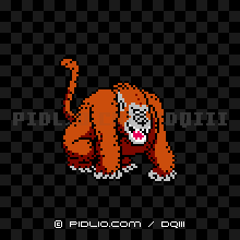 あばれザルの画像:FC版ドラクエ3の敵・モンスター図鑑 / ドラクエ3攻略