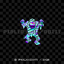 マミーの画像:FC版ドラクエ3の敵・モンスター図鑑 / ドラクエ3攻略