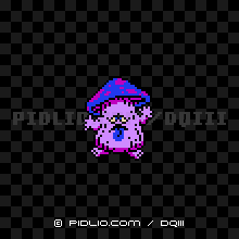 マージマタンゴの画像:FC版ドラクエ3の敵・モンスター図鑑 / ドラクエ3攻略