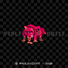 デスジャッカルの画像:FC版ドラクエ3の敵・モンスター図鑑 / ドラクエ3攻略