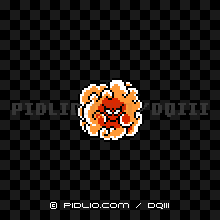 ヒートギズモの画像:FC版ドラクエ3の敵・モンスター図鑑 / ドラクエ3攻略