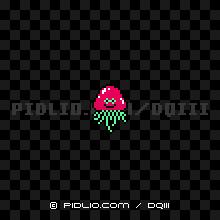 ベホマスライムの画像:FC版ドラクエ3の敵・モンスター図鑑 / ドラクエ3攻略