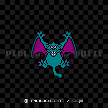 キャットバットの画像:FC版ドラクエ3の敵・モンスター図鑑 / ドラクエ3攻略