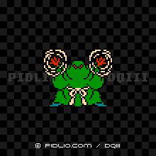 エビルマージの画像:FC版ドラクエ3の敵・モンスター図鑑 / ドラクエ3攻略