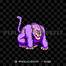 キラーエイプの画像:FC版ドラクエ3の敵・モンスター図鑑 / ドラクエ3攻略