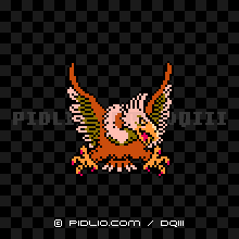 ガルーダの画像:FC版ドラクエ3の敵・モンスター図鑑 / ドラクエ3攻略