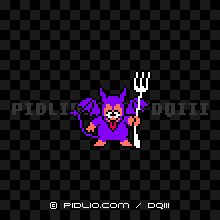 ベビーサタンの画像:FC版ドラクエ3の敵・モンスター図鑑 / ドラクエ3攻略