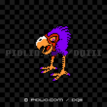 デッドペッカーの画像:FC版ドラクエ3の敵・モンスター図鑑 / ドラクエ3攻略