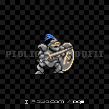 じごくのよろいの画像:FC版ドラクエ3の敵・モンスター図鑑 / ドラクエ3攻略