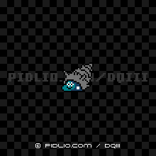 マリンスライムの画像:FC版ドラクエ3の敵・モンスター図鑑 / ドラクエ3攻略