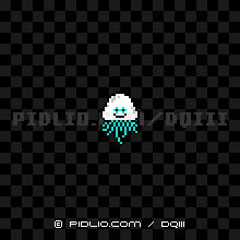 しびれくらげの画像:FC版ドラクエ3の敵・モンスター図鑑 / ドラクエ3攻略