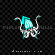 だいおうイカの画像:FC版ドラクエ3の敵・モンスター図鑑 / ドラクエ3攻略