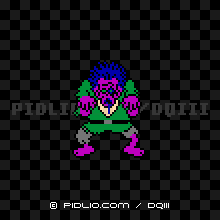 どくどくゾンビの画像:FC版ドラクエ3の敵・モンスター図鑑 / ドラクエ3攻略