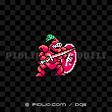 キラーアーマーの画像:FC版ドラクエ3の敵・モンスター図鑑 / ドラクエ3攻略