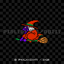 まほうおばばの画像:FC版ドラクエ3の敵・モンスター図鑑 / ドラクエ3攻略