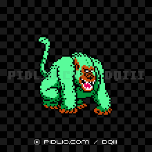 コングの画像:FC版ドラクエ3の敵・モンスター図鑑 / ドラクエ3攻略