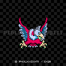 ごくらくちょうの画像:FC版ドラクエ3の敵・モンスター図鑑 / ドラクエ3攻略