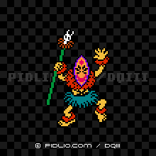 ゾンビマスターの画像:FC版ドラクエ3の敵・モンスター図鑑 / ドラクエ3攻略