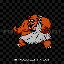 トロルの画像:FC版ドラクエ3の敵・モンスター図鑑 / ドラクエ3攻略