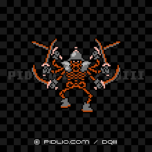 じごくのきしの画像:FC版ドラクエ3の敵・モンスター図鑑 / ドラクエ3攻略