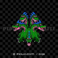 やまたのおろちの画像:FC版ドラクエ3の敵・モンスター図鑑 / ドラクエ3攻略