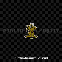 マドハンドの画像:FC版ドラクエ3の敵・モンスター図鑑 / ドラクエ3攻略