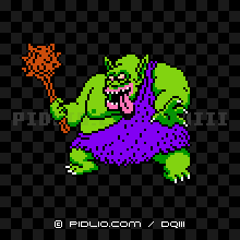 ボストロールの画像:FC版ドラクエ3の敵・モンスター図鑑 / ドラクエ3攻略