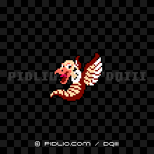 メイジキメラの画像:FC版ドラクエ3の敵・モンスター図鑑 / ドラクエ3攻略