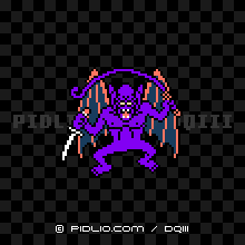 サタンパピーの画像:FC版ドラクエ3の敵・モンスター図鑑 / ドラクエ3攻略