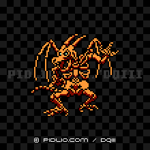 ドラゴンゾンビの画像:FC版ドラクエ3の敵・モンスター図鑑 / ドラクエ3攻略