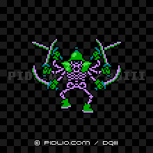 ソードイドの画像:FC版ドラクエ3の敵・モンスター図鑑 / ドラクエ3攻略