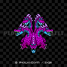 キングヒドラの画像:FC版ドラクエ3の敵・モンスター図鑑 / ドラクエ3攻略