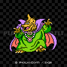 バラモスの画像:FC版ドラクエ3の敵・モンスター図鑑 / ドラクエ3攻略