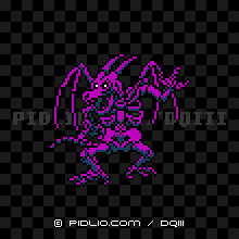 バラモスゾンビの画像:FC版ドラクエ3の敵・モンスター図鑑 / ドラクエ3攻略