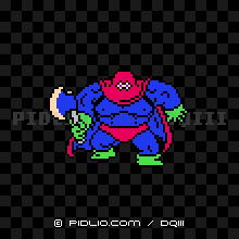 カンダタ2の画像:FC版ドラクエ3の敵・モンスター図鑑 / ドラクエ3攻略