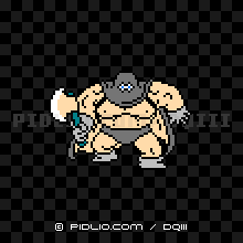 オルテガ(FC)の画像:FC版ドラクエ3の敵・モンスター図鑑 / ドラクエ3攻略