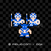 カンダタの画像：FC版ドラクエ3のキャラクター紹介 ／ FC版ドラゴンクエストIII攻略