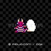 竜の女王の画像：FC版ドラクエ3のキャラクター紹介 ／ FC版ドラゴンクエストIII攻略