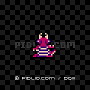 やまたのおろちの画像：FC版ドラクエ3のキャラクター紹介 ／ FC版ドラゴンクエストIII攻略