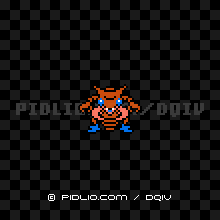 はさみくわがたの画像：FC版ドラクエ4の敵・モンスター図鑑 ／ ドラクエ4攻略