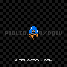 ホイミスライムの画像：FC版ドラクエ4の敵・モンスター図鑑 ／ ドラクエ4攻略